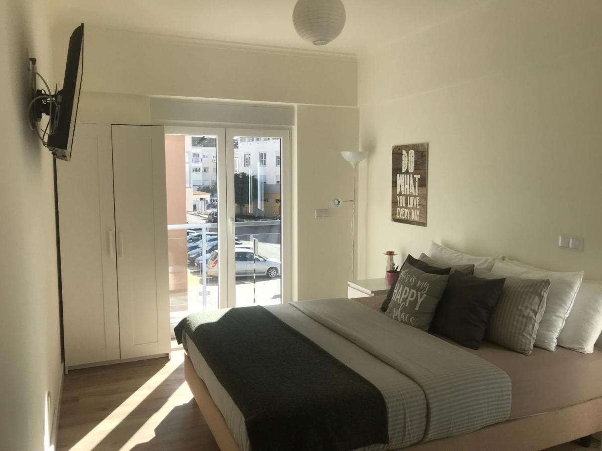 Modern Double Room With Private Balcony Montijo Zewnętrze zdjęcie